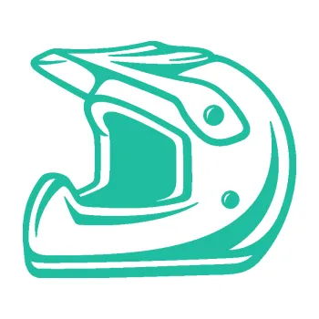 Samolepící dekorace SAMOLEPKA Motorkářská helma 002 levá (25 - tyrkysová) NA AUTO, NÁLEPKA, FÓLIE, POLEP, TUNING, VLASTNÍ TEXT, TISK, AUTOSAMOLEPKY.cz, POLEPY, OBRÁZEK, LOGO, SAMOLEPKY