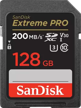 Paměťová karta SanDisk Extreme Pro SDXC 128 GB UHS-I (SDSDXXD-128G-GN4IN)
