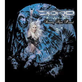 nášivka na záda, zádovka Doro - Strong And Proud