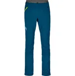 Pánské kalhoty Ortovox BERRINO LONG PANTS - petrolejová M
