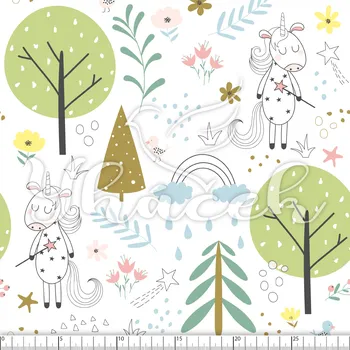 Kočárkovina, Magický jednorožec na bílé