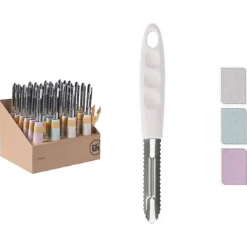 Kuchyňská škrabka Euro Habitat Škrabka na zeleninu s podélnou čepelí - Natural