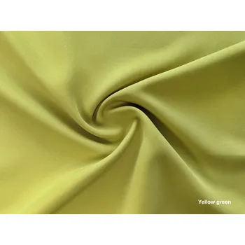 Jednobarevná krepová šatovka Barva: Yellow green