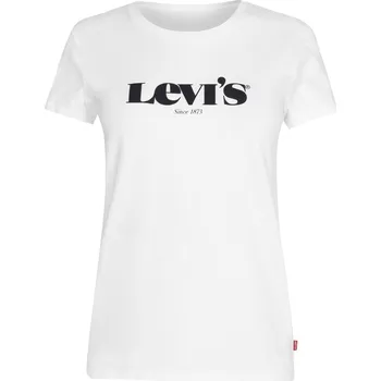 Dámské tričko dámské tričko LEVI'S - WHITE - S (Levis New Logo T-shirt)