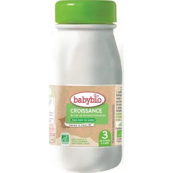 Dětská výživa Babybio Croissance 3 Tekuté batolecí kojenecké bio mléko 250 ml