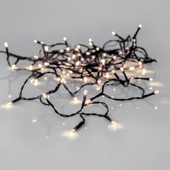 Venkovní osvětlení Star trading Venkovní LED světelný řetěz Crispy Ice "Serie LED" 80x LED, 5,6 m černý černá