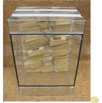 Terárium Terárium chameleon 60x40x80 cm s pozadím Robimaus