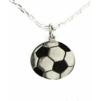 Přívěsek Stříbrný přívěsek míč na řetízku - DN15P/VO4D (Sada přívěsek míč na řetízku)