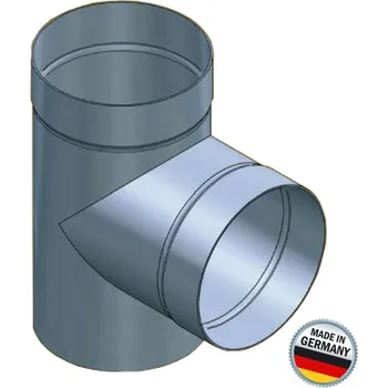 Kouřovod Žáronerezový T-kus pr. 180 mm (délka 330 mm)