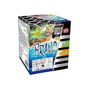 Ohňostroj - baterie výmetnic bravo 16 ran