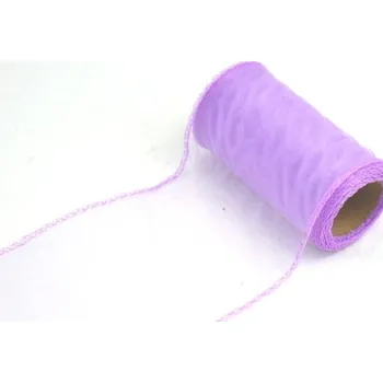 Stuha Organza stuha 10 cm/9 m - sv.fialová