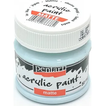 Výtvárné potřeby Pentart akrylové barvy 50 ml Barva: Pentart light blue - mat