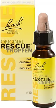 Přírodní produkt Bachovy esence Rescue Remedy kapky s obsahem alkoholu