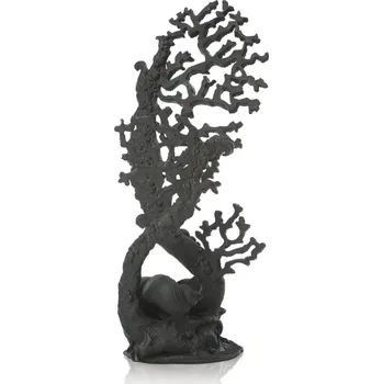 Dekorace do akvária biOrb Umělá dekorace - Fan Coral Ornament černý 40 cm