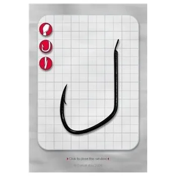 Rybářský háček Háček LS-2210S GAMAKATSU velikost 4, balení 14 ks