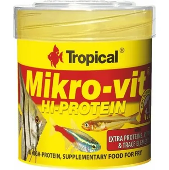 Krmivo pro rybičky TROPICAL Mikrovit HI-Protein 50 ml/32 g