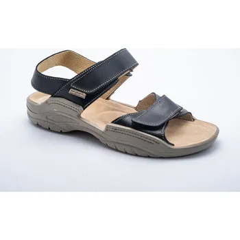 Pánské sandále MEDISTYLE zdravotní pánský sandál KAREL Barva: Černá, Velikost EU: 42