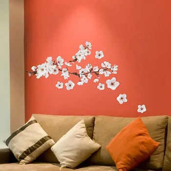 Samolepící dekorace Samolepicí dekorace Crearreda L Photographic Blossom 44223 Bíle kvetoucí větev