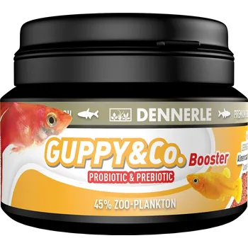 Krmivo pro rybičky Dennerle Krmivo Guppy Booster pro živorodky, 100ml