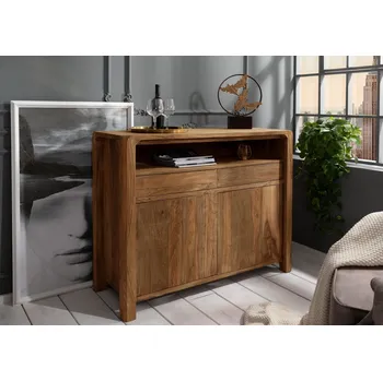 Komoda OTAVIO Příborník Palisandr 120x45x100 hnědý, olejovaný