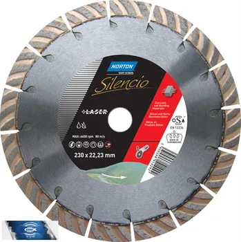 Řezný kotouč 230x22,23 mm diamantový kotouč na beton EXTREME BETON SILENCIO H17