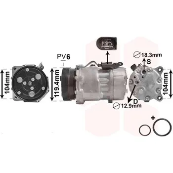 Kompresor klimatizace 1800K321 *** IR PLUS ***
