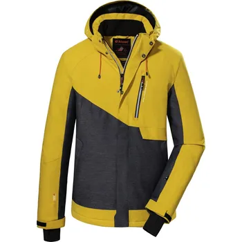 Pánská zimní bunda Killtec 41 žlutá/šedá L
