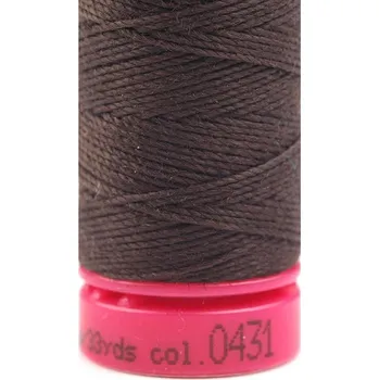 Nit Polyesterová nit Amann Aspo 30, 30 m, 0431 tmavě hnědá