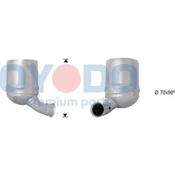 Filtr pevných částic Filtr sazových částic, výfukový systém OYODO 20N0012-OYO