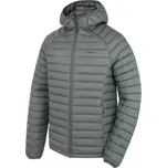 Pánská péřová bunda Husky DREESER M dk.grey green - Šedá, XXL