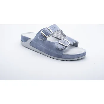 Dámské pantofle MEDISTYLE zdravotní dámská pantofel Rozára - Halux Barva: Modrá, Velikost EU: 36