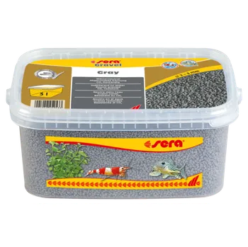 Dekorace do akvária sera Gravel Gray pr. 2 – 3 mm 3l