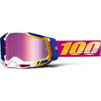 Motocyklové brýle Brýle - 100% Racecraft 2 - Mission (zrcadlové sklo)