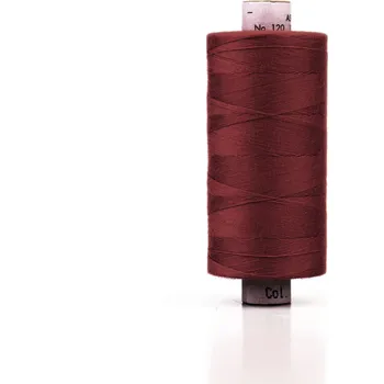 Nit Polyesterová nit Amann Aspo 120, tmavě vínová 0111, 1000 m
