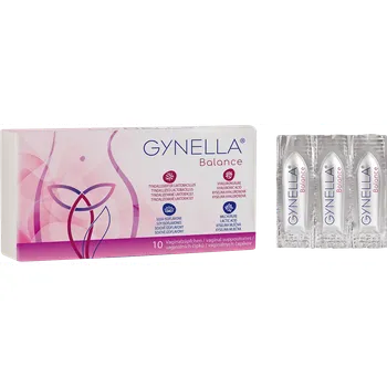 Gynella Balance vaginální čípky 10 ks