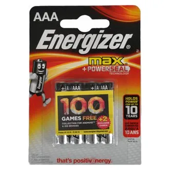 Baterie ENERGIZER ULTRA LR03 4BP