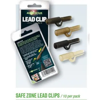 Korda Závěsky Safe Zone Lead clips SILT