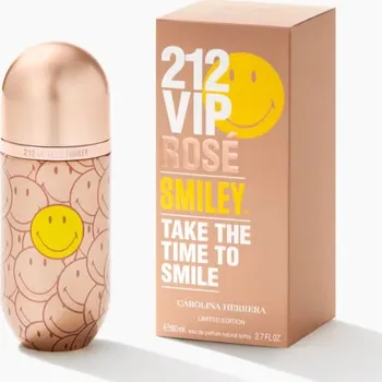 Dámský parfém Carolina Herrera Carolina Herrera 212 VIP Rose Smiley, Parfumovaná voda 80ml - Tester Pre ženy Parfumovaná voda