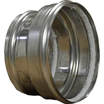 Kouřovod Napojovací díl 180/180 mm - vnější Ø 220 mm