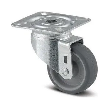 Pojezdové kolečko Kolečko přístrojové otočné 50mm plotýnka