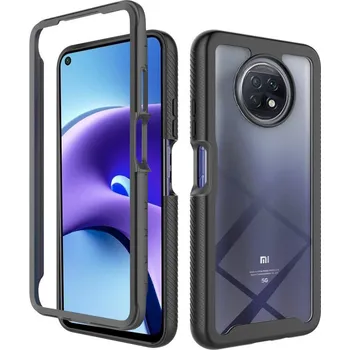 Pouzdro na mobilní telefon Pouzdro Xiaomi Redmi Note 9T 5G Techsuit - Defense360 Pro + ochrana obrazovky, černé