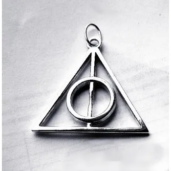 Přívěsek Stříbrný přívěsek Relikvie smrti - DN162 (Stříbrná relikvie smrti)