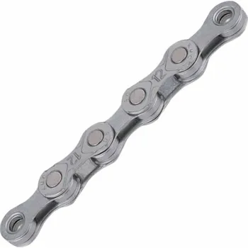 Řetěz na kolo Kmc řetěz e12 E-bike, EPT povrch šedý v krabičce 130 čl. + DÁREK