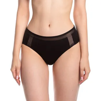 Kalhotky Dámské kalhotky Lama Laser Cut L-POL 5025 MS-02 S-XL Černá S