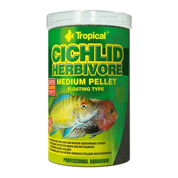 Krmivo pro rybičky TROPICAL Cichl.Herbivore M Pellet 5L / 1,8kg