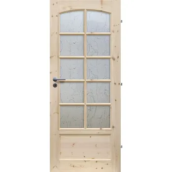 Interiérové dveře Interiérové dveře Radex LANDHAUS 6002/SP-10B Šířka dveří: 80 cm, Otvírání dvěří: Pravé