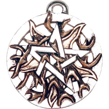 Přívěsek Ohnivý pentagram - Amulet