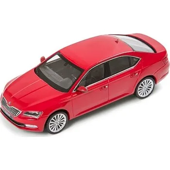autíčko Škoda Model Superb - červená Corrida (1:43)