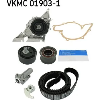 Vodní pumpa motoru Sada rozvodů - řemen s kladkami a vodní pumpa SKF VKMC 01903-1