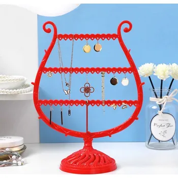 Šperkovnice Amparo Miranda® Stojan na šperky Lyra AM815, Barva červený